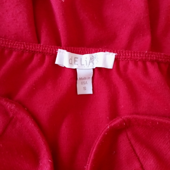 Red strapless mini dress - Picture 7 of 7